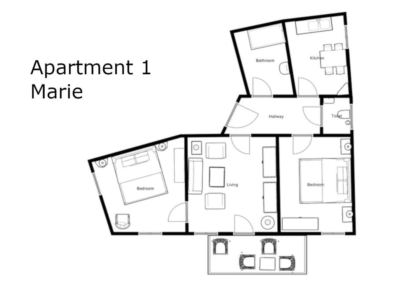 Heritage Boutique Apartments บาดอิสชิล ห้อง รูปภาพ